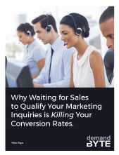 Thumbnail of the white paper: Why waiting for sales to qualify is killing conversion rates